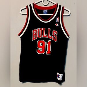 Kids Chicago Bulls Rodman Jersey